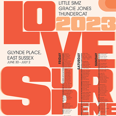 love supreme festival poster project